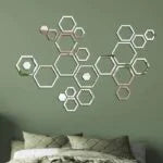 Wall Decoration Mirror (24 Pcs Set)