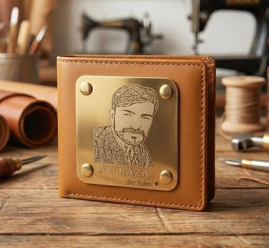 Gold Plated Customized Wallet