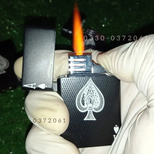 Zippo Style Lighter POKER LIGHTER (Metal Body)