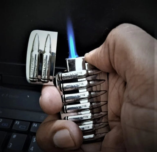 Bullet Lighter (Jet Flame Metal Body)