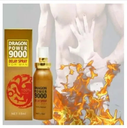 Dragon Power 9000 Delay Spray For Men 100% Herbal