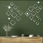 Wall Decoration Mirror (24 Pcs Set)