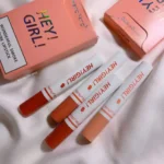 Heng Fang Hey Girl Cigratte Shape Lipstick 4 Shades In 1 Pack Lipglows (4 in 1)