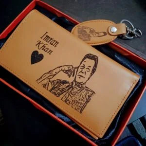 Leather Customized Long Volet Set (Free Keychain)