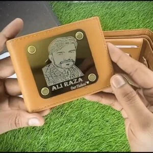 Gold Plated Customized Wallet