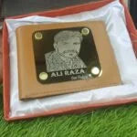 Gold Plated Customized Wallet